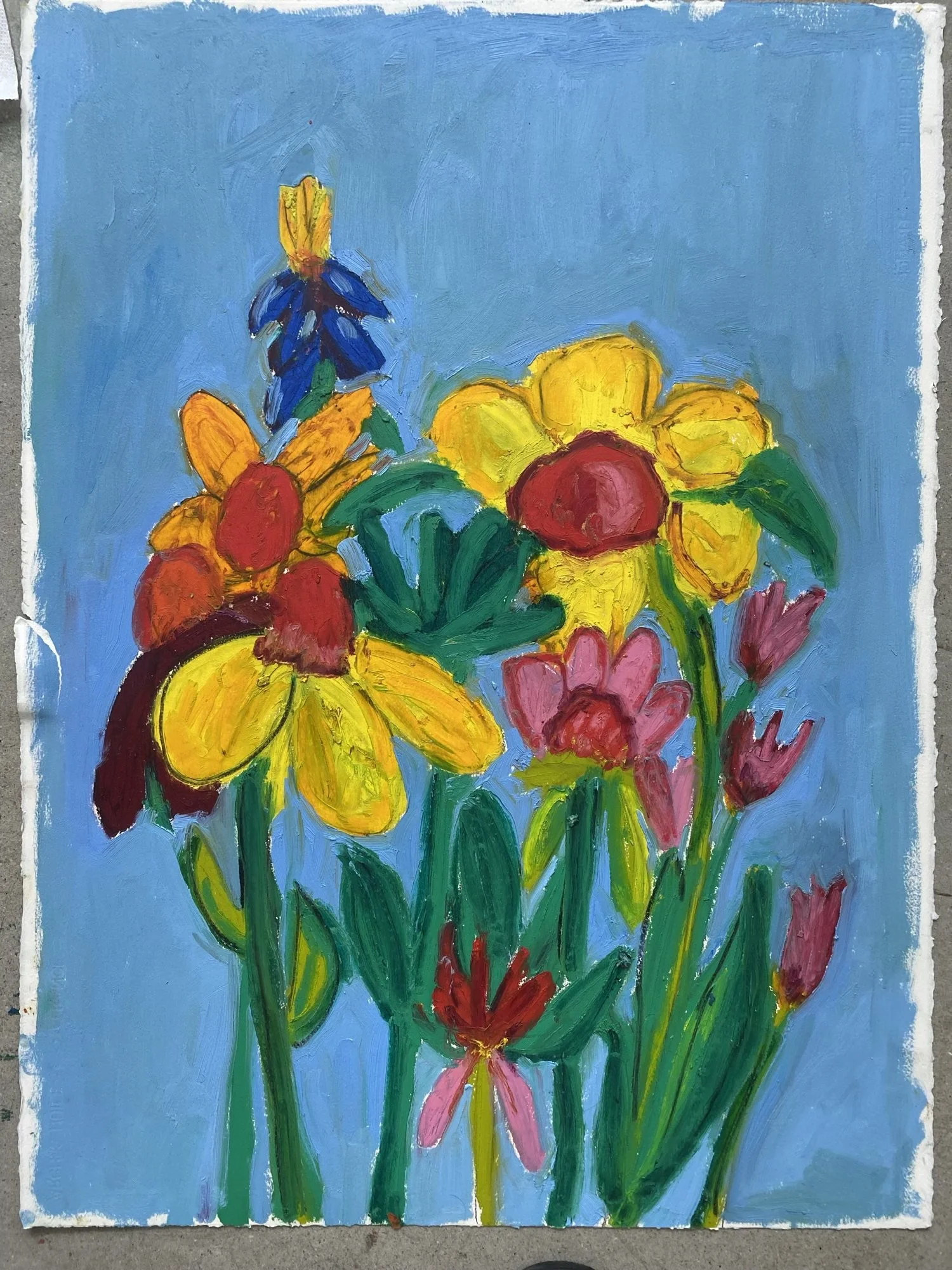 Lindsey Rome, Untitled, 2026,  Oil on Paper