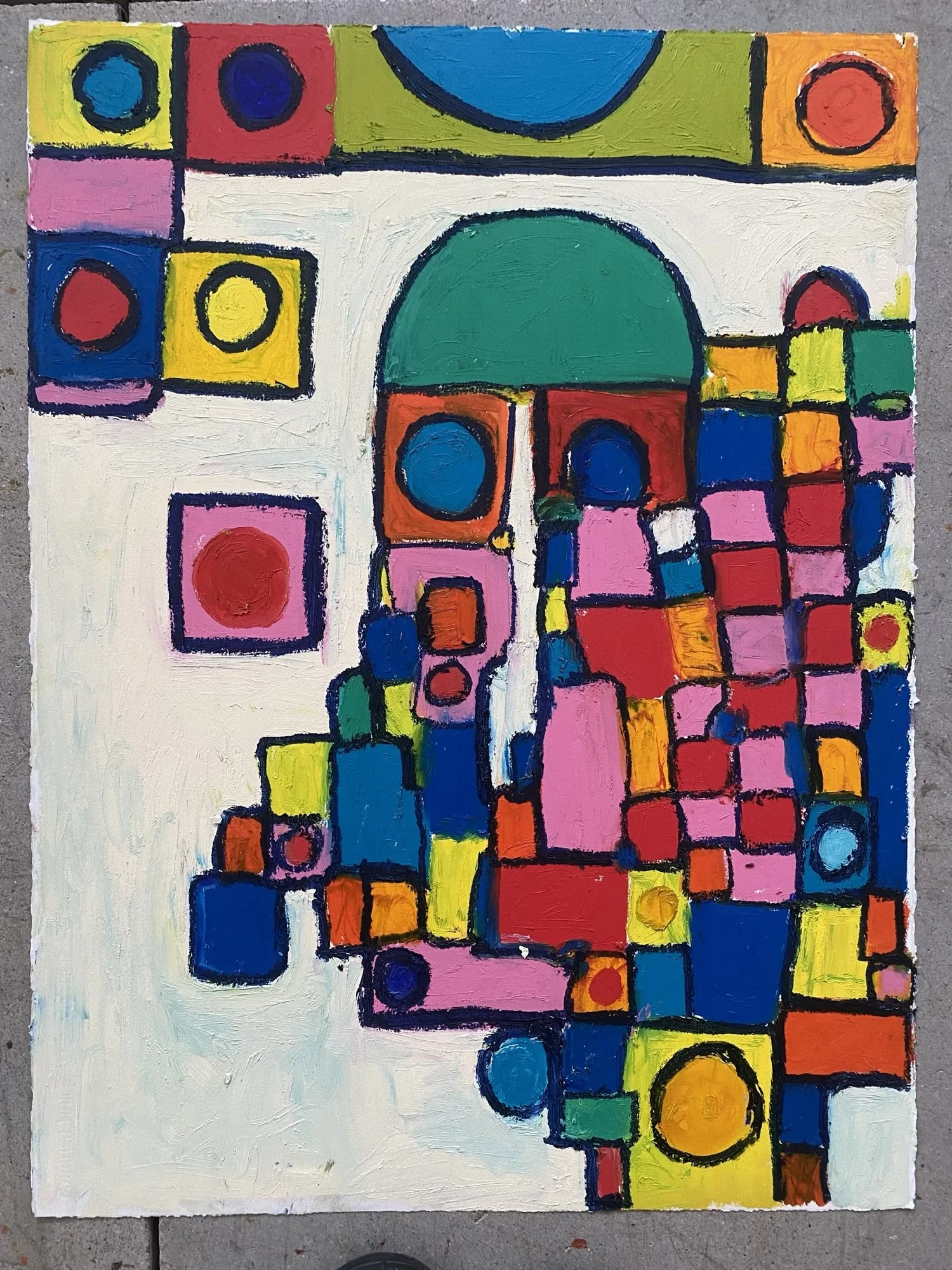 Lindsey Rome, Untitled, 2026,  Oil on Paper