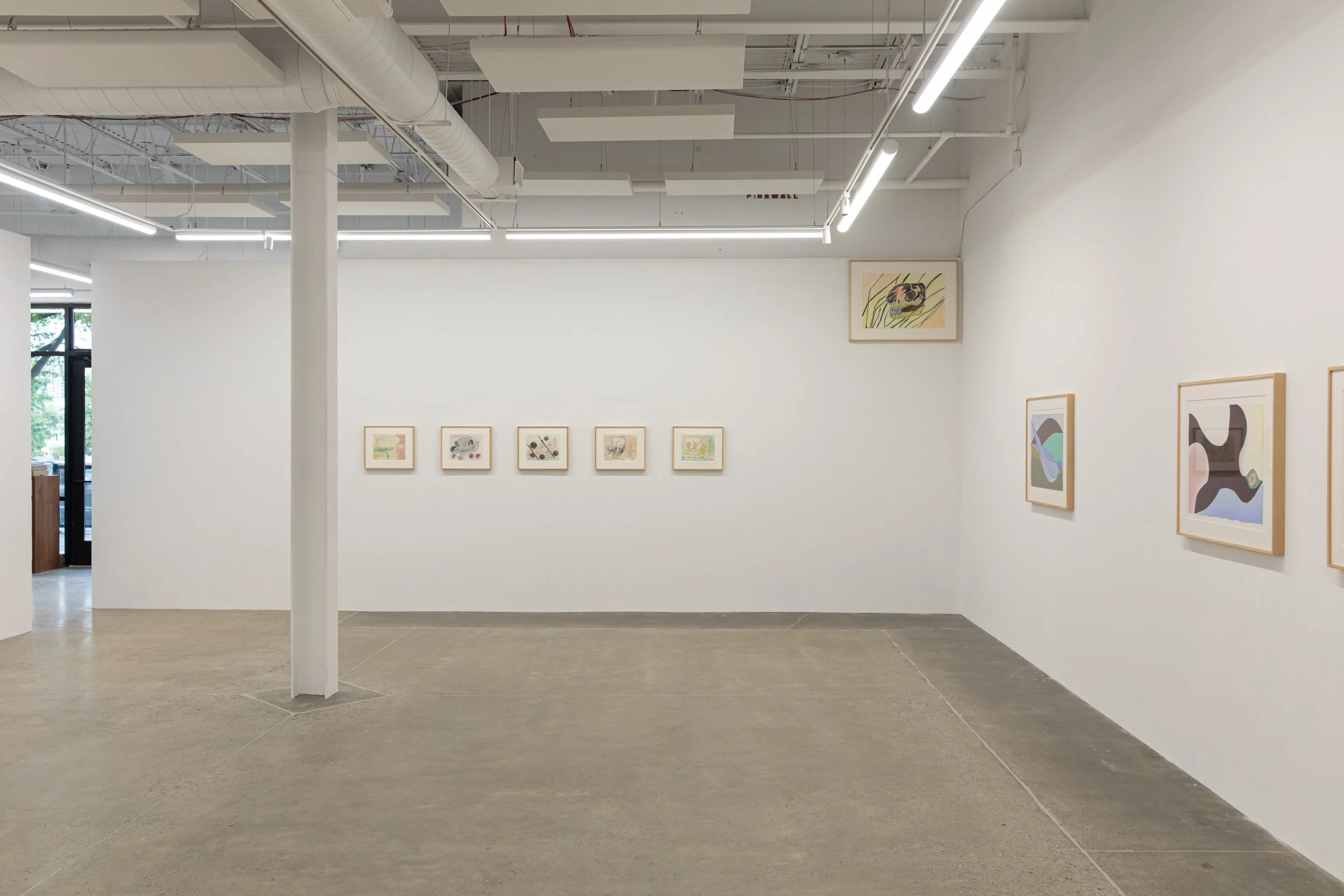 Installation view of Anthony Miler: Not Titled