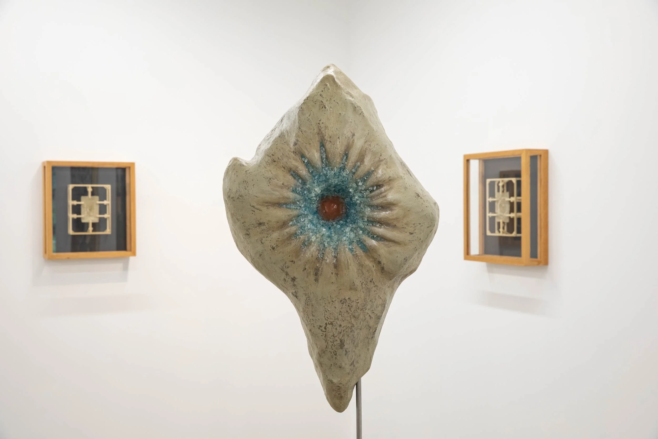 Installation view of Parable Bodies