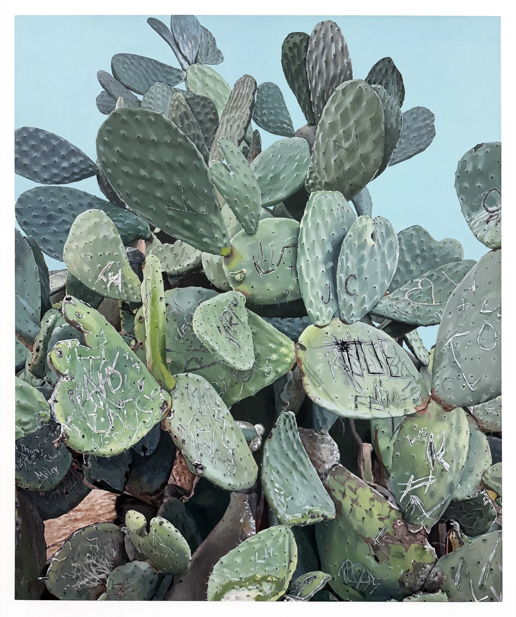 Louise Jones 
 Pricks , 2026 
Acrylic on canvas 
72 x 60 in (182.9 x 152.4 cm)