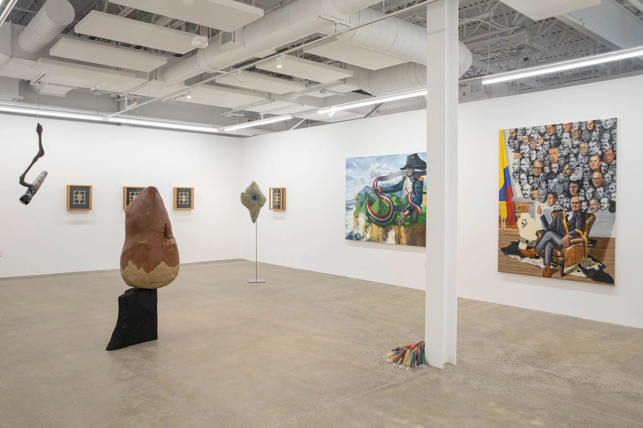 Installation view of Parable Bodies