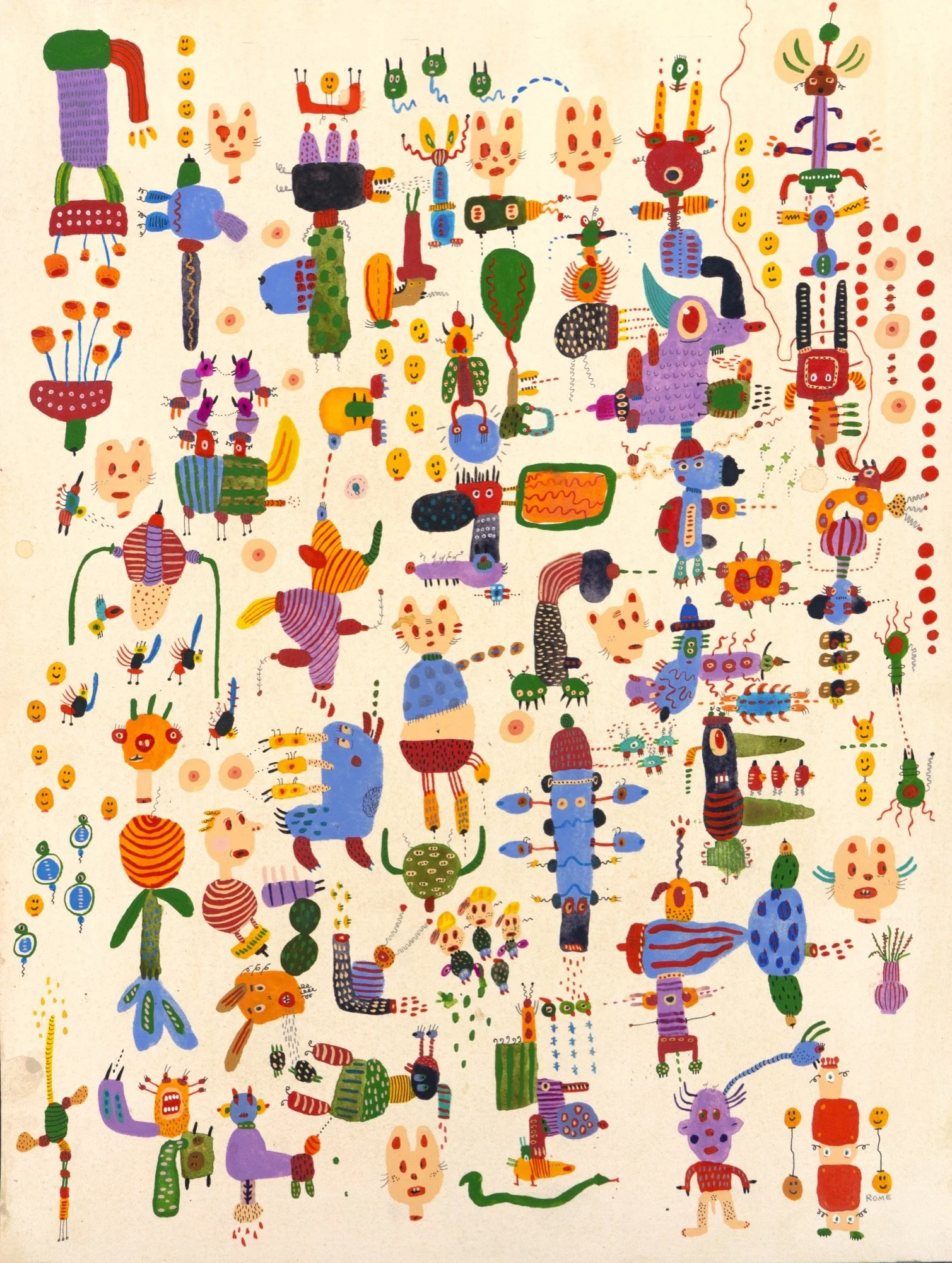 Lindsey Rome 
 Milagros , 2026 
Mixed Media on Paper 
16 x 12 in (40.6 x 30.5 cm) 
IN11264