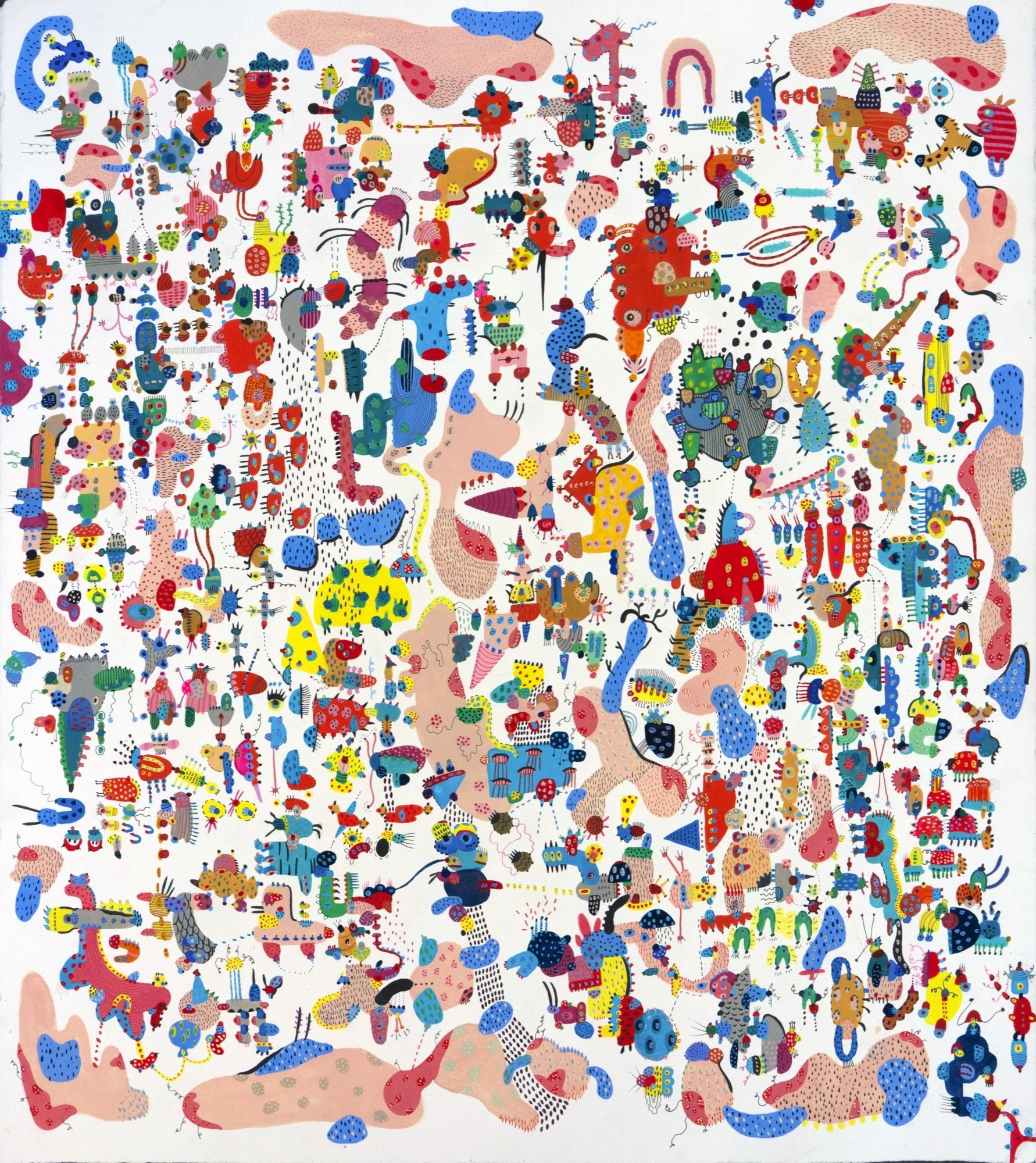 Lindsey Rome 
 Milagros , 2026 
Mixed Media on Paper 
25.5 x 22.5 in (64.8 x 57.2 cm) 
IN11272