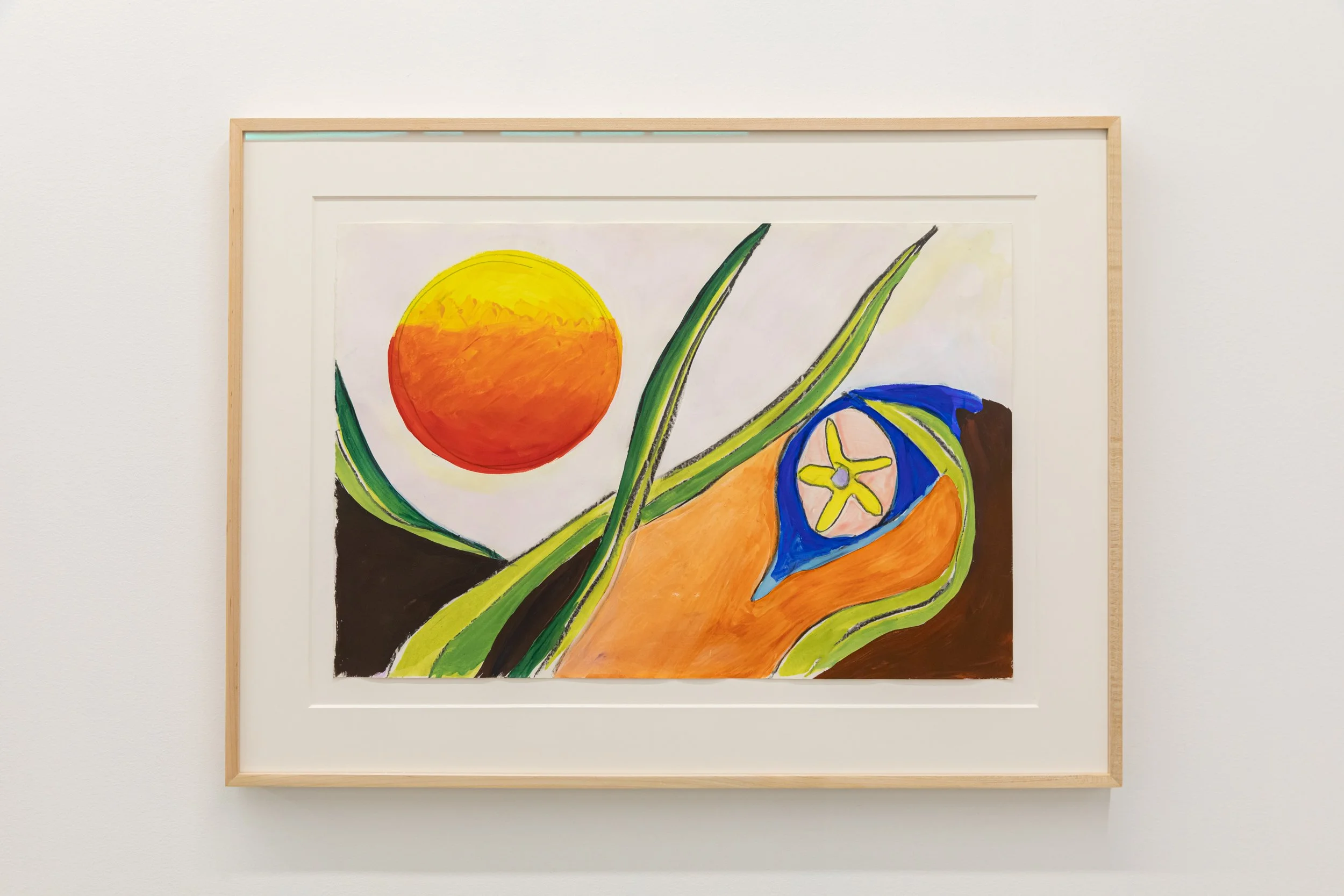 Anthony Miler 
 Not Titled , 2026 
Mixed media on paper 
18 x 26 in (45.7 x 66 cm)
27 x 36 in (68.6 x 91.4 cm) Framed 
IN12046