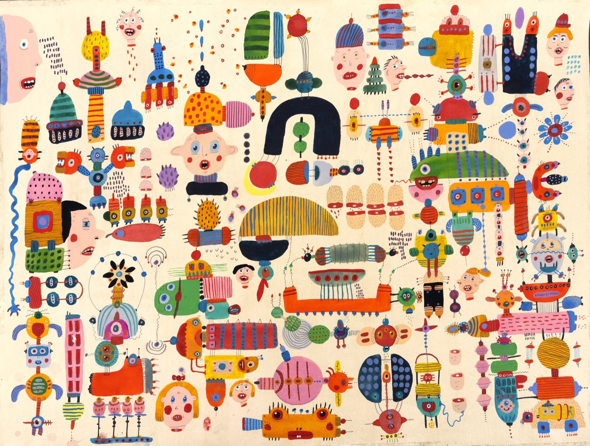 Lindsey Rome 
 Milagros , 2026 
Mixed Media on Paper 
18 x 24 in (45.7 x 61 cm) 
IN11266