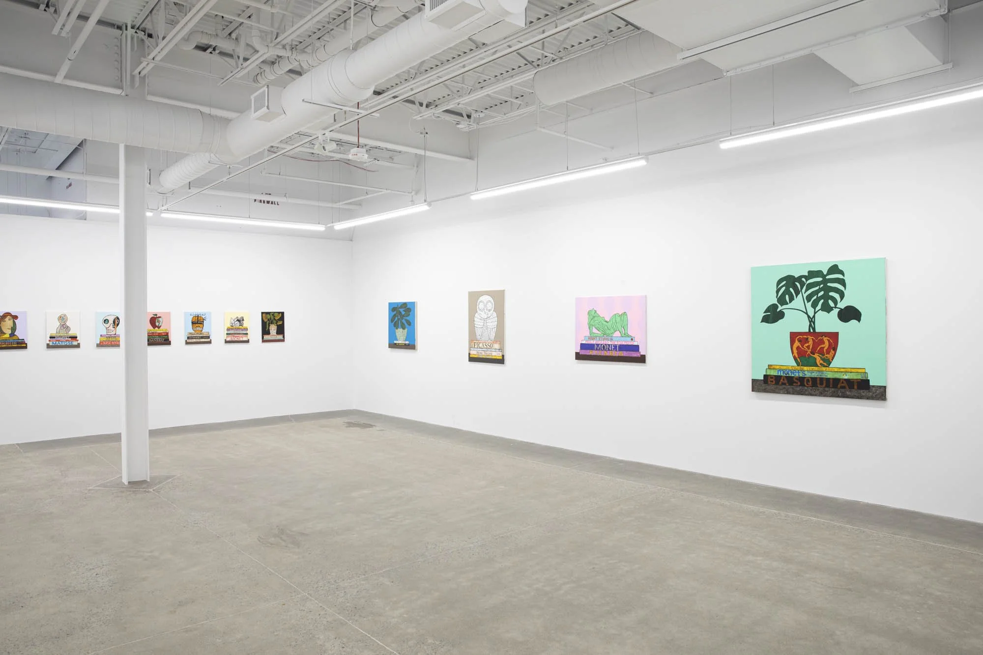 Reading Room exhibition view