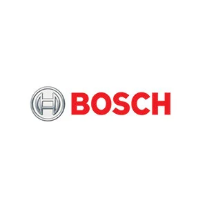 Bosch logo with stylized "H" emblem and red text