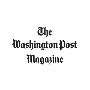 The Washington Post Magazine logo in black gothic font on a white background.