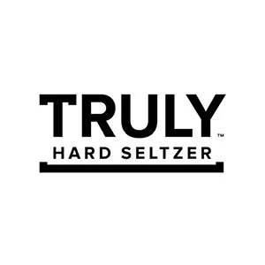 Truly Hard Seltzer logo in black text on a white background.
