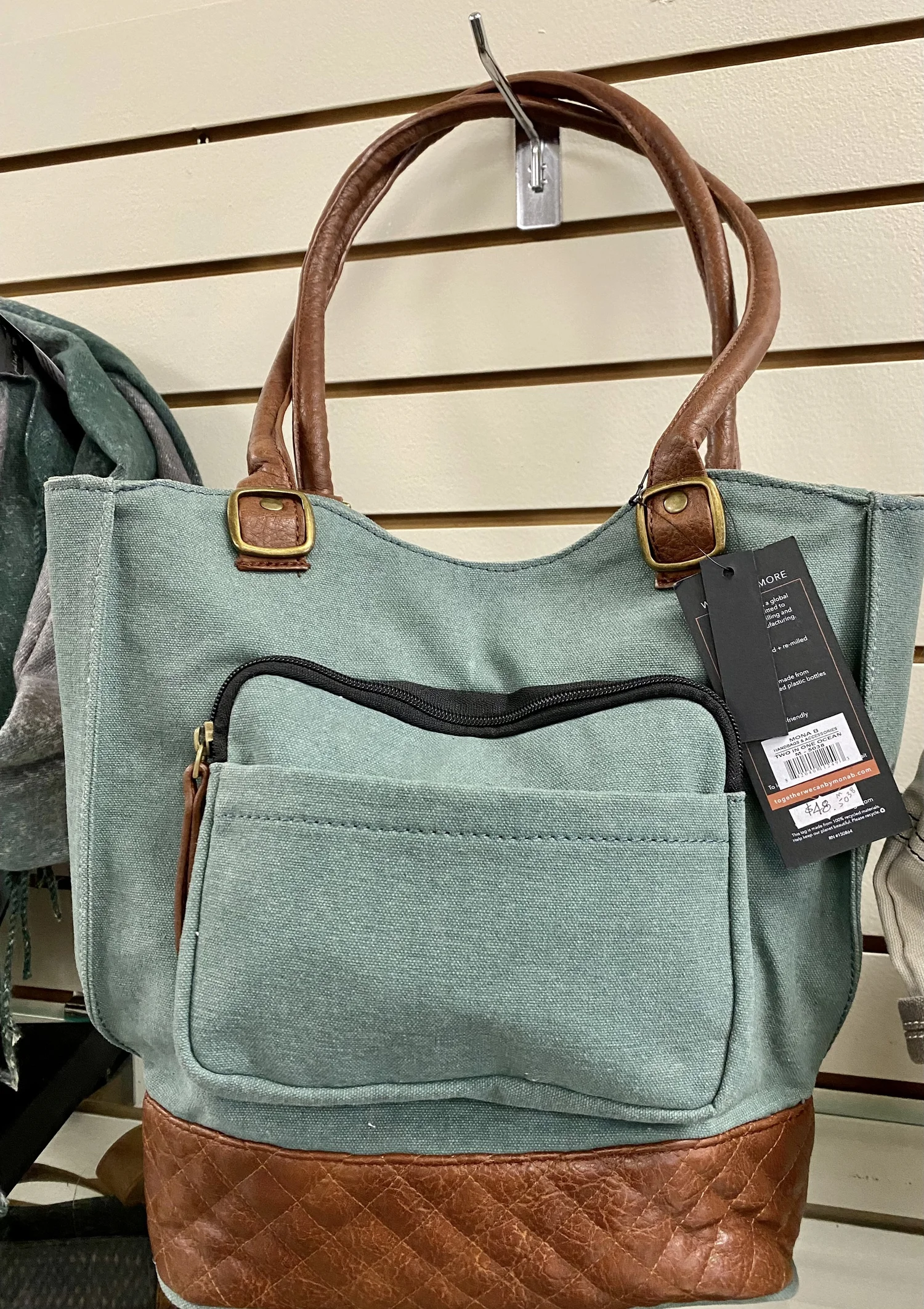 Mona B Two in One Ocean Handbag — Oregon Stationers