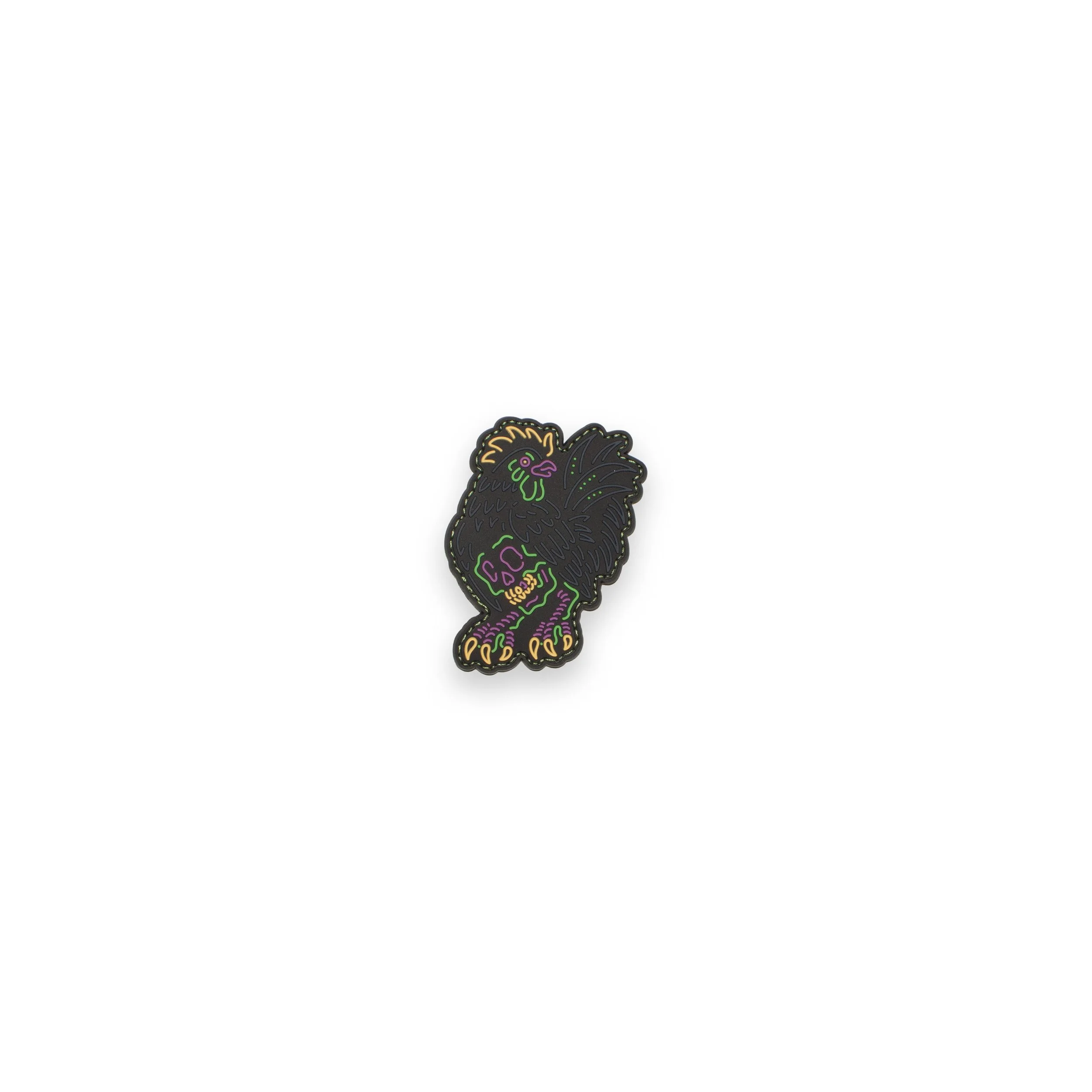 Black & Green Rooster - Patch