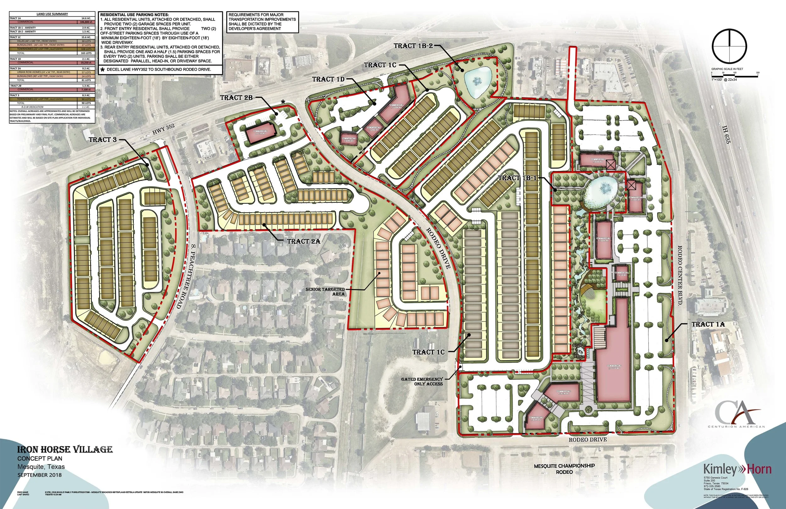 The Plan — Iron Horse Village