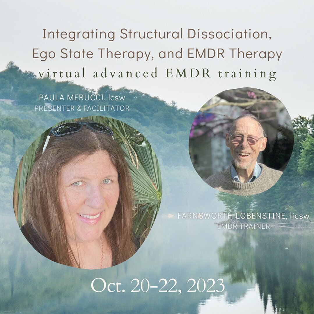 Last day to register for our advanced EMDR training with early bird pricing! #linkinbio to view more details and register &mdash; and don&rsquo;t forget to use code PAULA25 at checkout for extra savings! If you&rsquo;ve completed basic training in EM