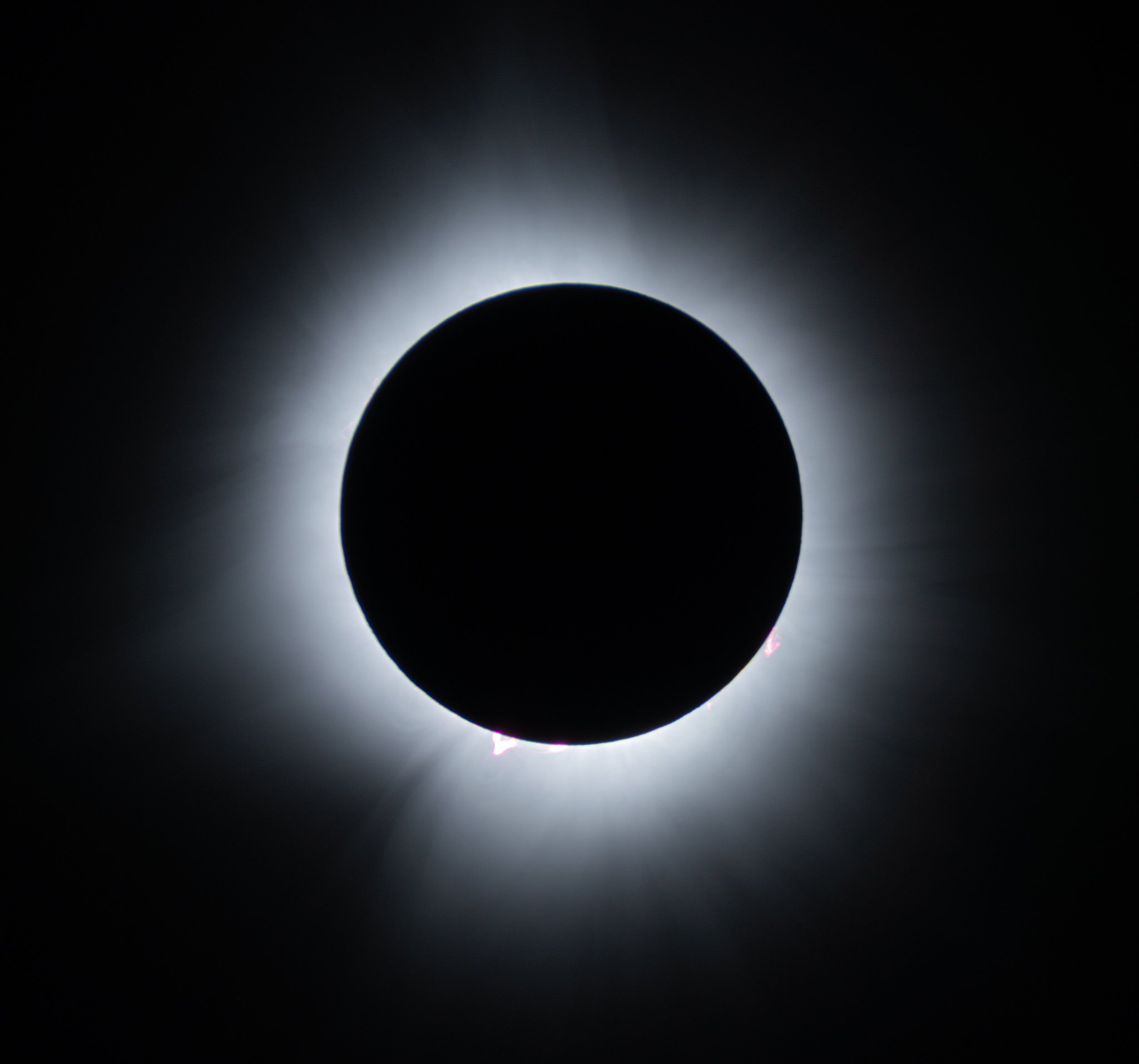 Obviously, everyone is going to be flooding social media with their images of the eclipse.  I've got a bunch more to go through, but I wanted to get this (quickly edited) image up while it's still relevant.  I have to say, totality was quite an exper