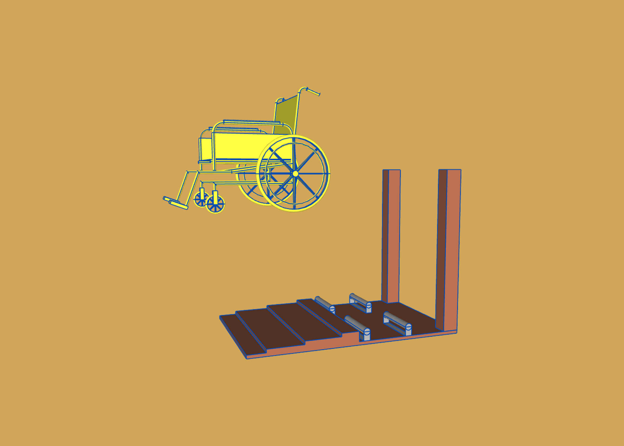 Wheelchair Treadmill