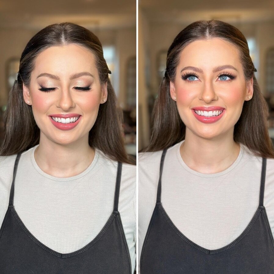 Wedding day makeup goals 🙌🏼 A pop of color is a great option to look refreshed for the big day! @beautyasylum_charlotte #beautyasylum @sorochinskayamakeup #beautyasylum_nika 
.
.
.
.
#naturalbeauty #softglammakeup #bridalmakeuplook #bridalmakeup #m