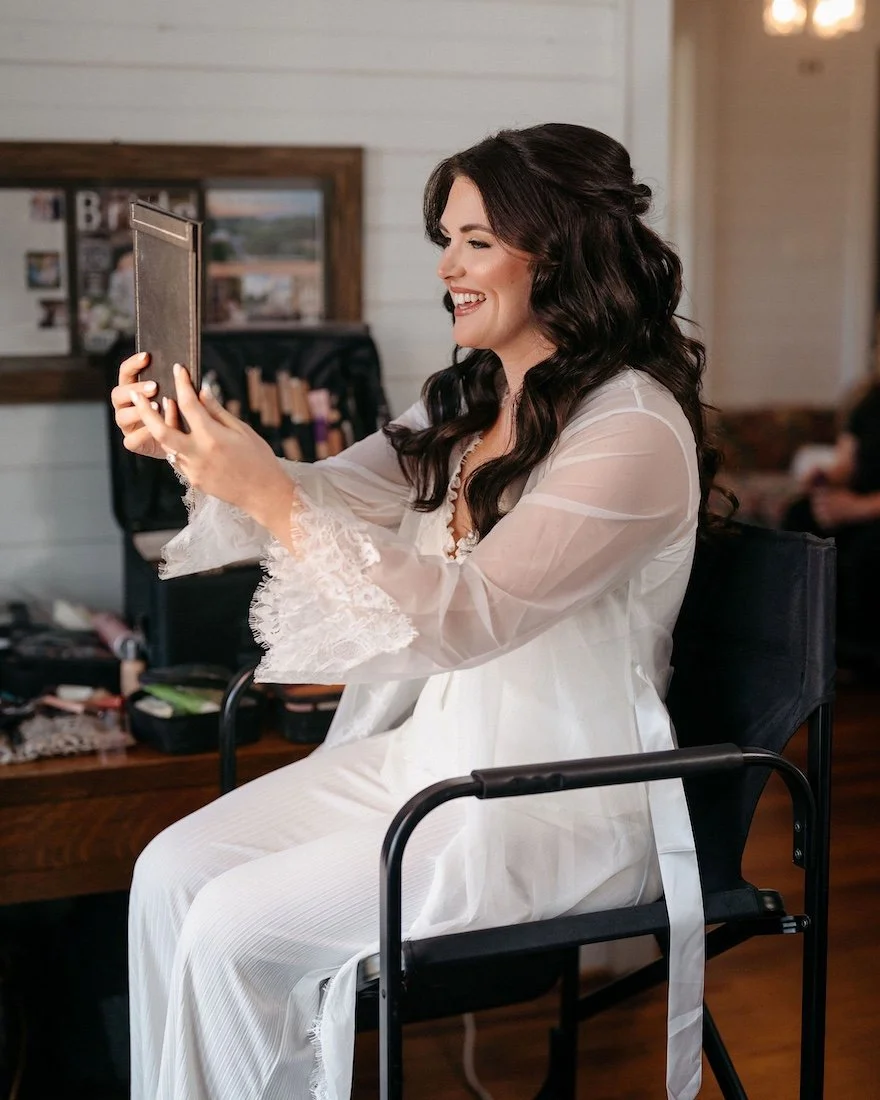 Regal and Timeless Bridal Beauty | Kinsleeshop Farm Wedding