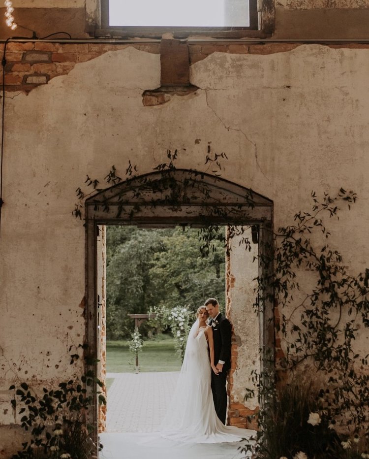 Fall Wedding in Charlotte | Historic Providence Cotton Mill