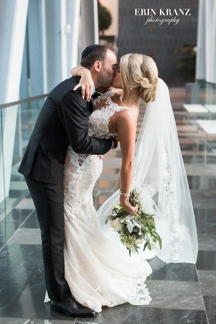 black tie wedding at the founders hair in uptown charlotte 