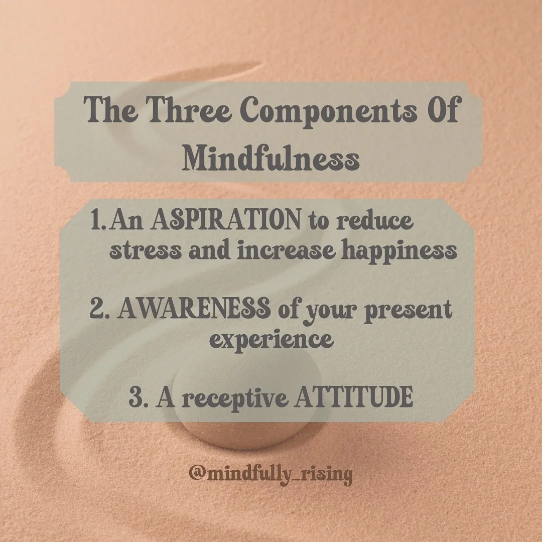 Dial it in!  Mindfulness = Aspiration + Awareness + Attitude. That&rsquo;s the formula. 

#MindfullyRising #SassyAndCentered #MindfulLiving #WholeSoulWellness #EnergyMatters #StayGrounded #ProtectYourPeace #MindfulMindset #selflove #EmotionalWellness