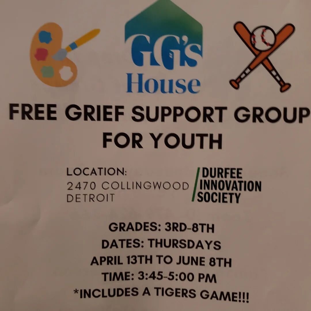#GotGriefHouse took its youth grief support group to @tigers game to show that the grief journey can look different for many. Finding ways to still connect with family and/or friends is very important to the grief and coping process