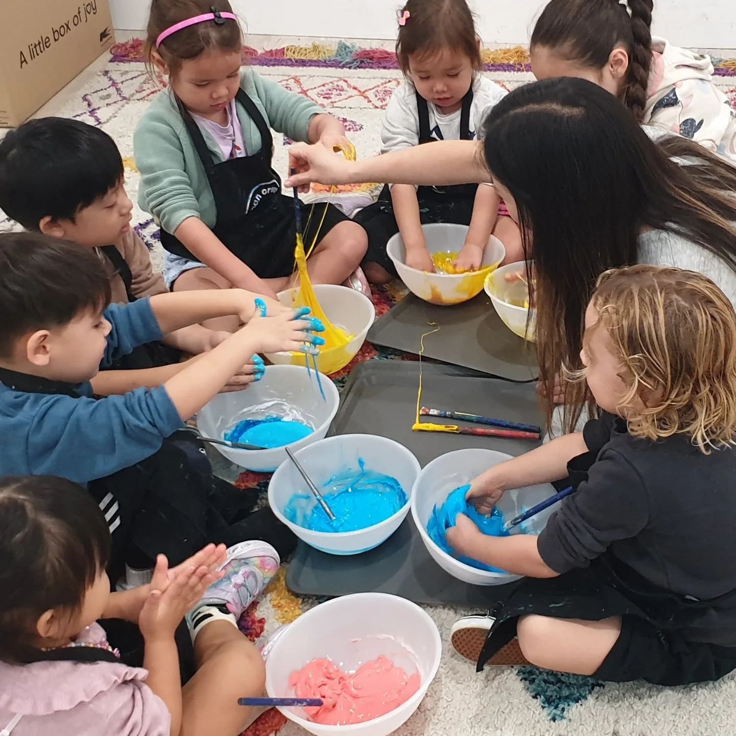 At our art studio for kids, we go beyond just creativity &ndash; our carefully crafted program makes learning super enjoyable while building skills that last a lifetime. Join us in fostering both fun and growth for your child!

www.alittlebitestudio.