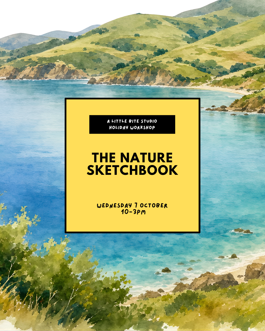 THE NATURE SKETCHBOOK: FLOWERS, TREES & LANDSCAPES