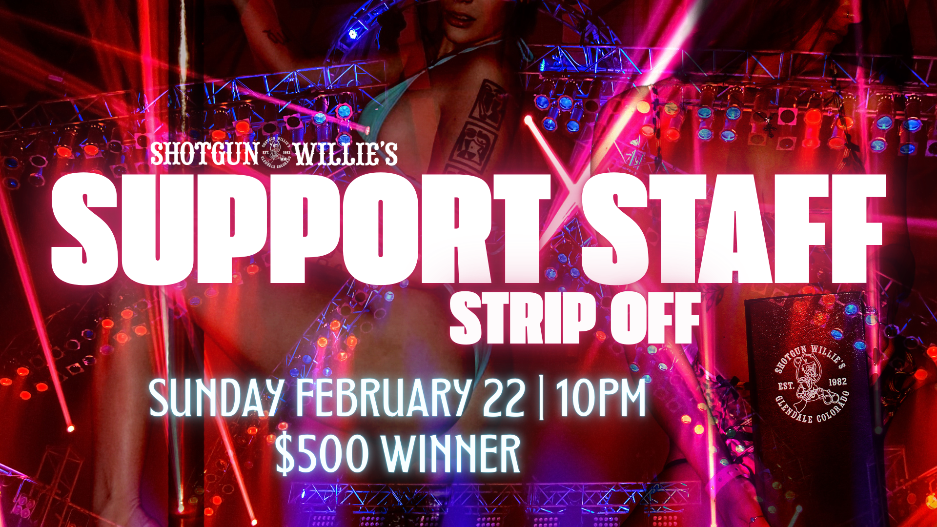 Support Staff Strip Off