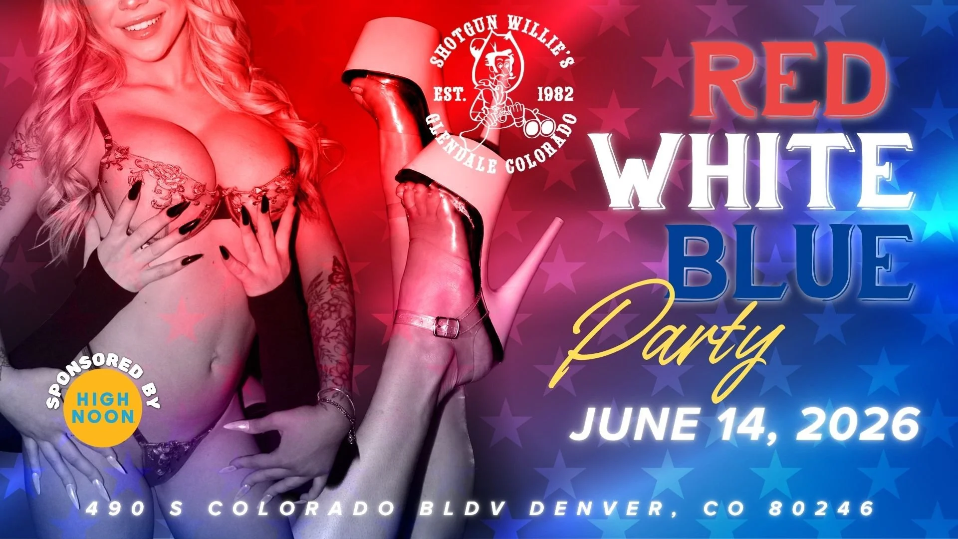 Red White + Blue Party