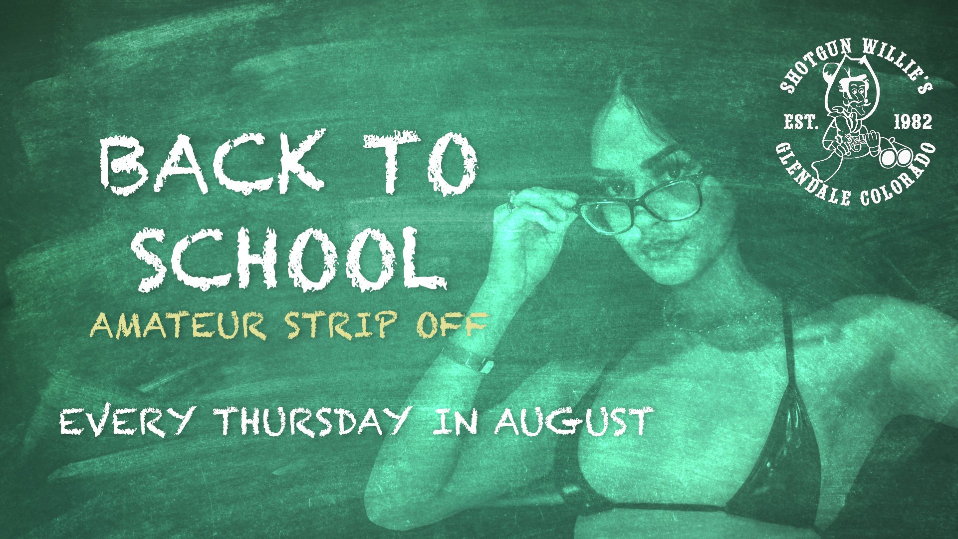 Back to School Strip Off — Shotgun Willie's