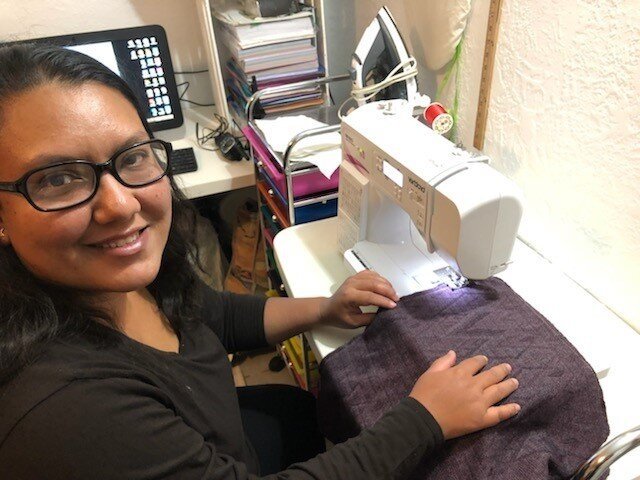 Sewing School  Woman, Cradle Of Abundance