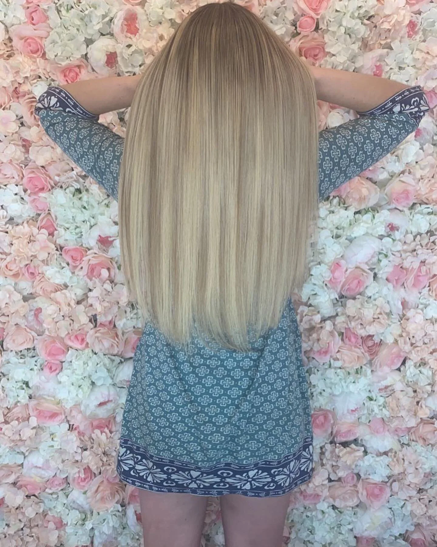 All that delicious volume 😍😍😍

Extension Method: Habit Hidden Bead 
Quantity: 2 rows, 140 grams 
Length: 21 inches