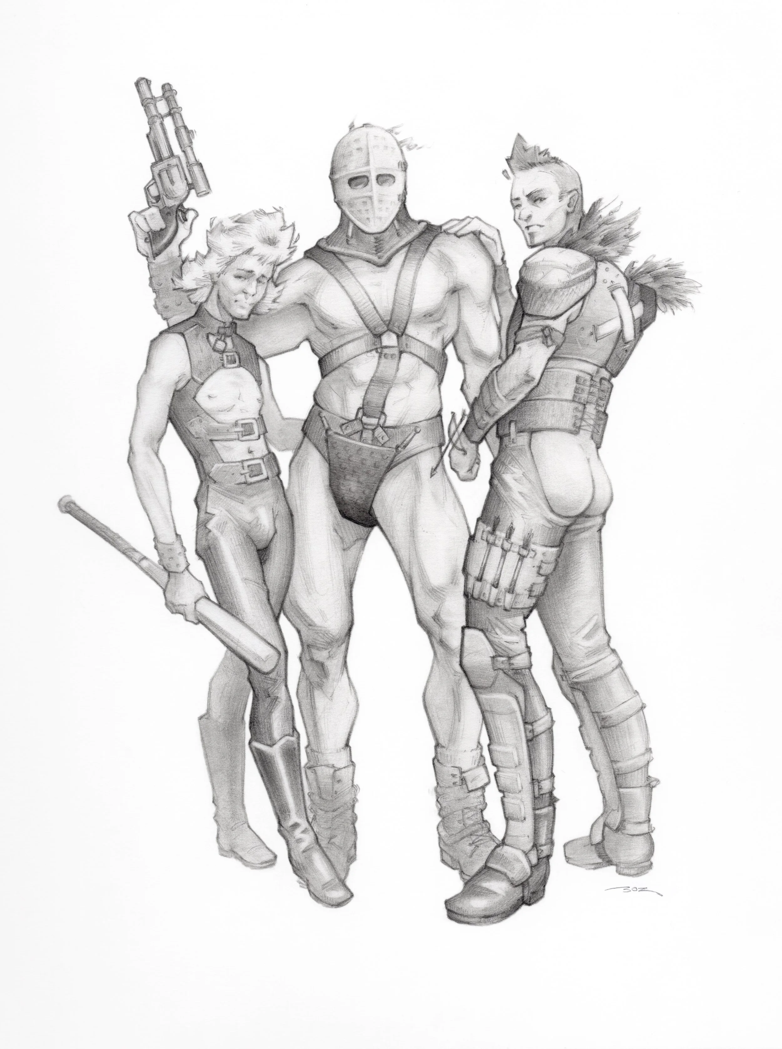Mad Max of Finland - Commissioned for The Last Canteen, Studio City