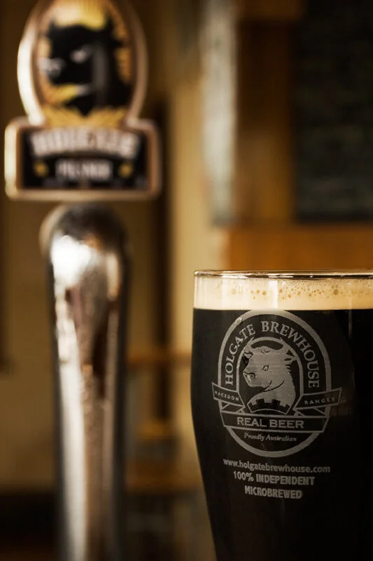 New branded glasses and taps