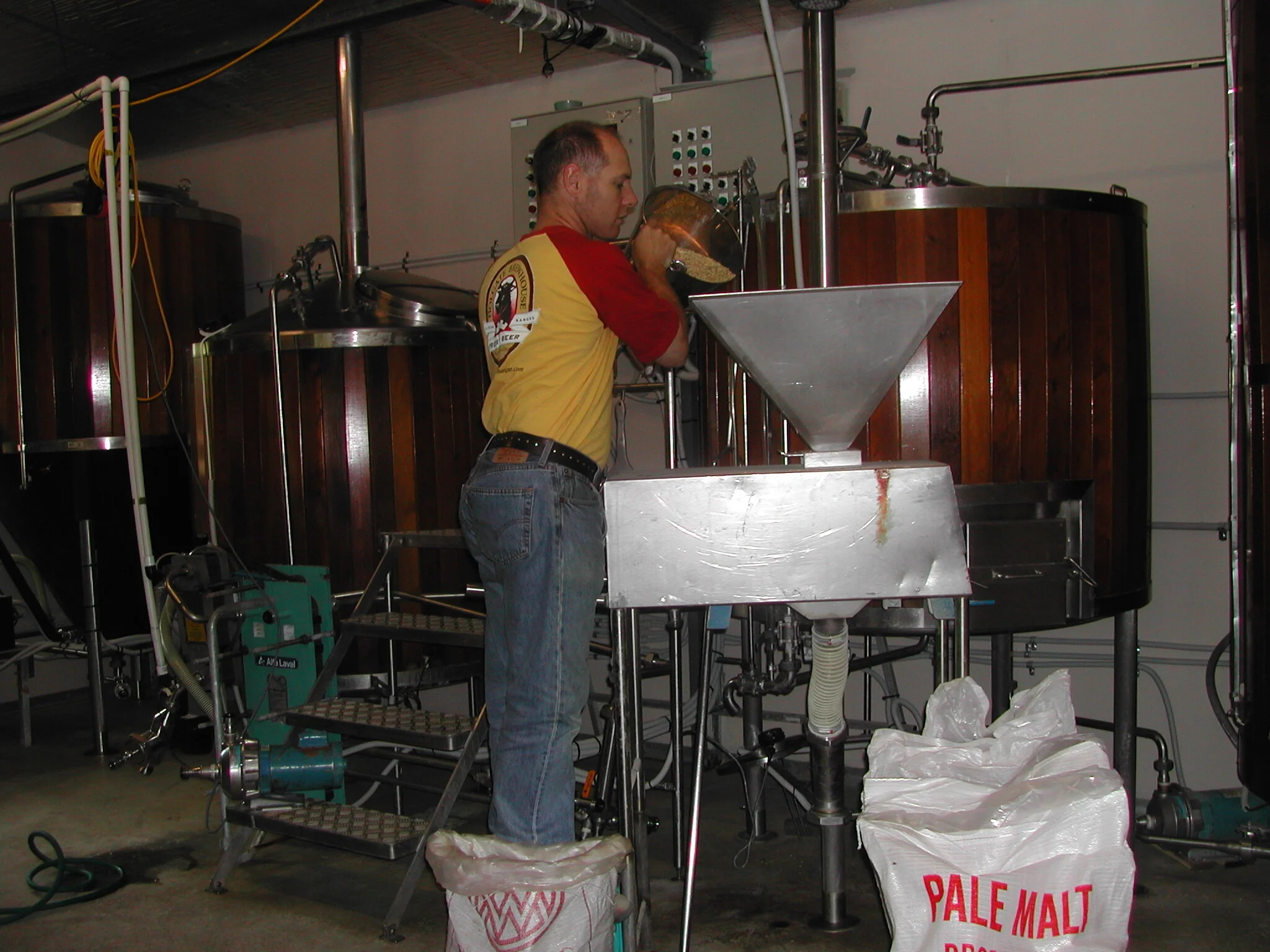 Paul on the tools 1999 - 2000