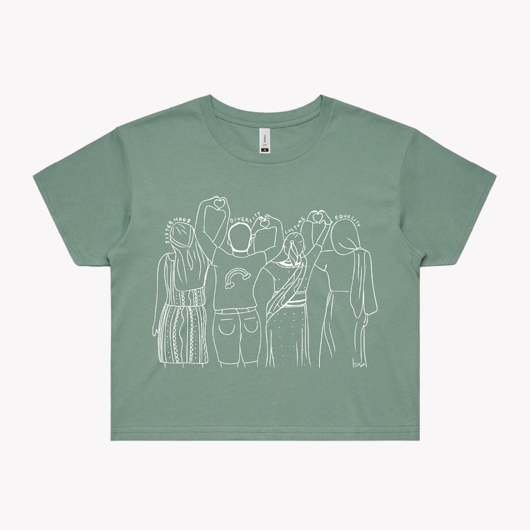 Get your hands on this cute little number for #harmonyweek

&lsquo;String of Hearts&rsquo; was designed by our Junior Art Comp winner @slyb.e and was created to showcase the unity of all the unique and incredible women and girls across Australia

Thi