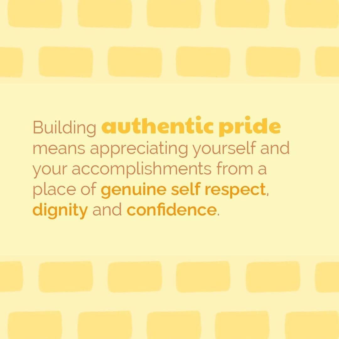 Authentic Pride comes from a place of Self Awareness and Self Love

As difficult as it is since it's ingrained in us that pride is shameful, there is NOTHING shameful about LOVING YOURSELF EXACTLY THE WAY YOU ARE !!!🔊🔊🔊

Take pride in everything y