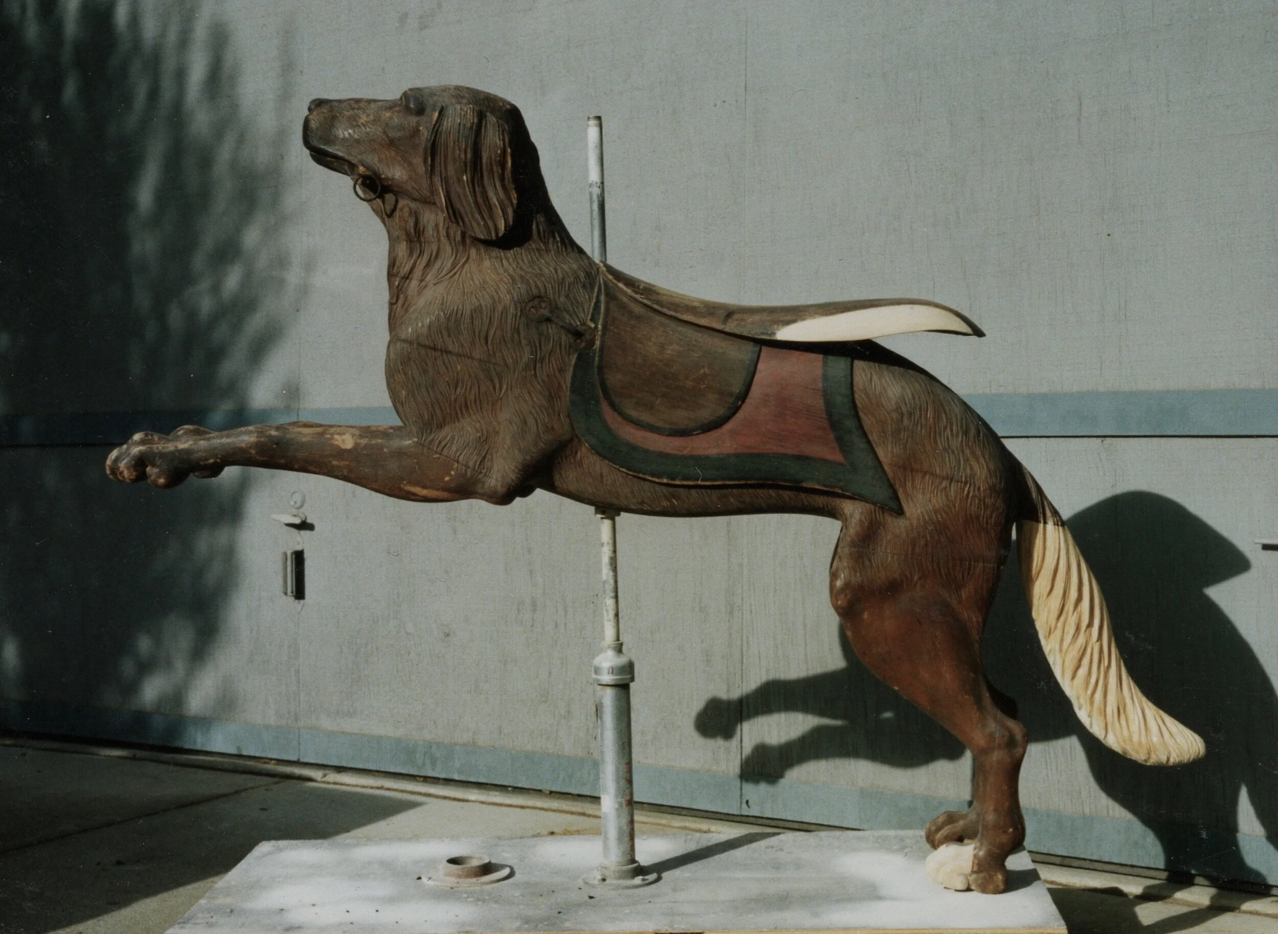 a piece of the saddle and the tail were replaced by the talented John Hughes