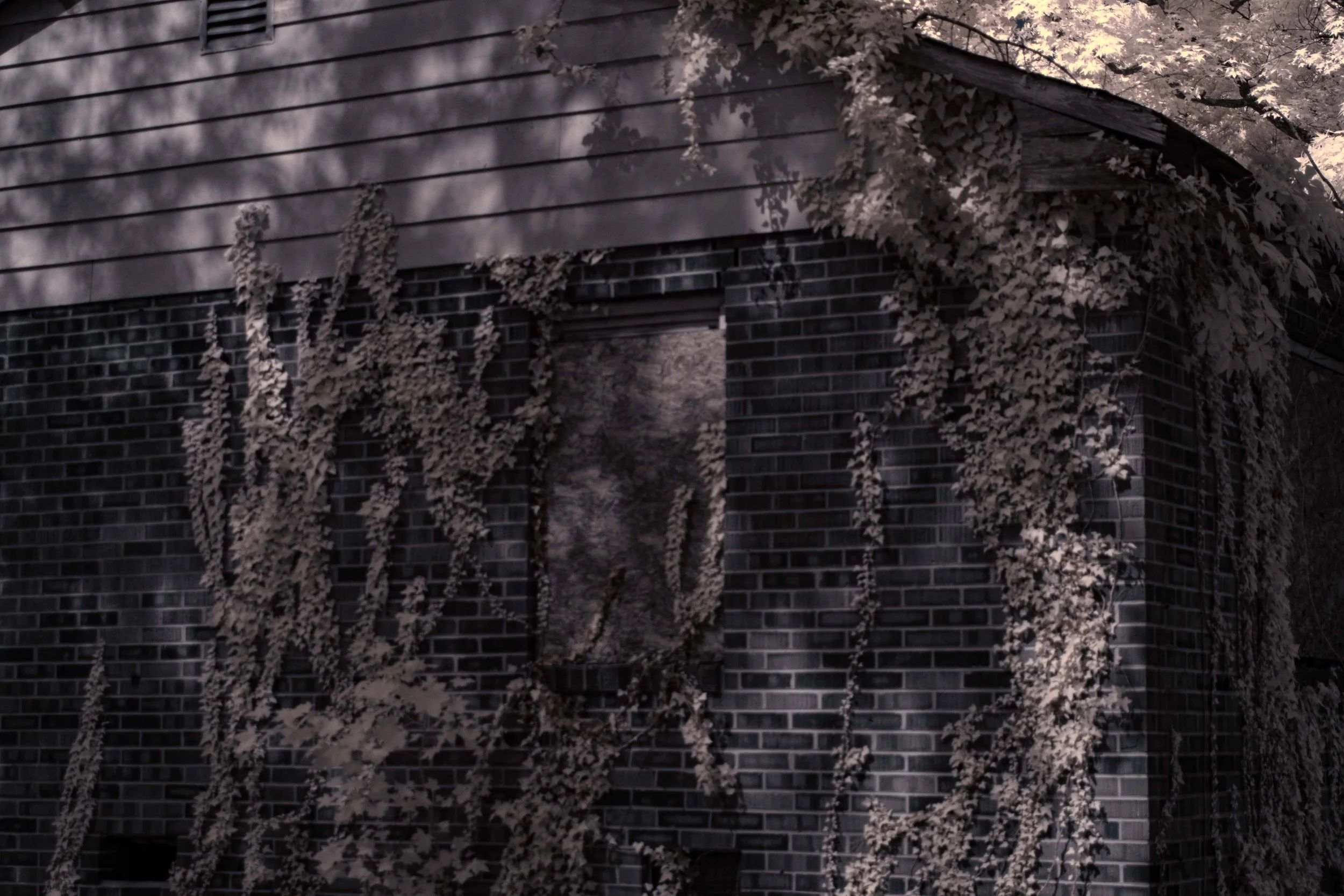 Laurinburg Abandoned House used to be Fruit Stand IR.jpg