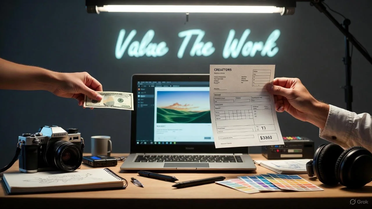 If You Value the Work, Pay the Price