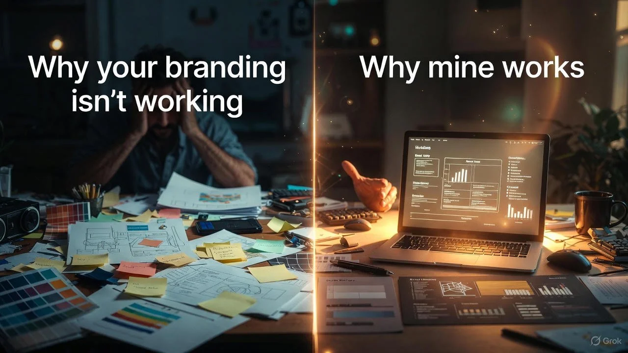 Why Your Branding Isn’t Working — And Why Mine Does