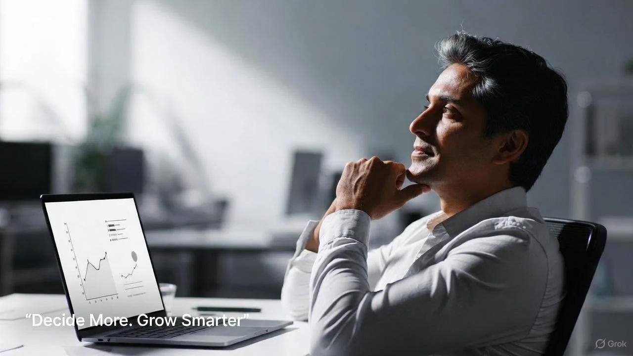 Track Less. Decide More. Grow Smarter.