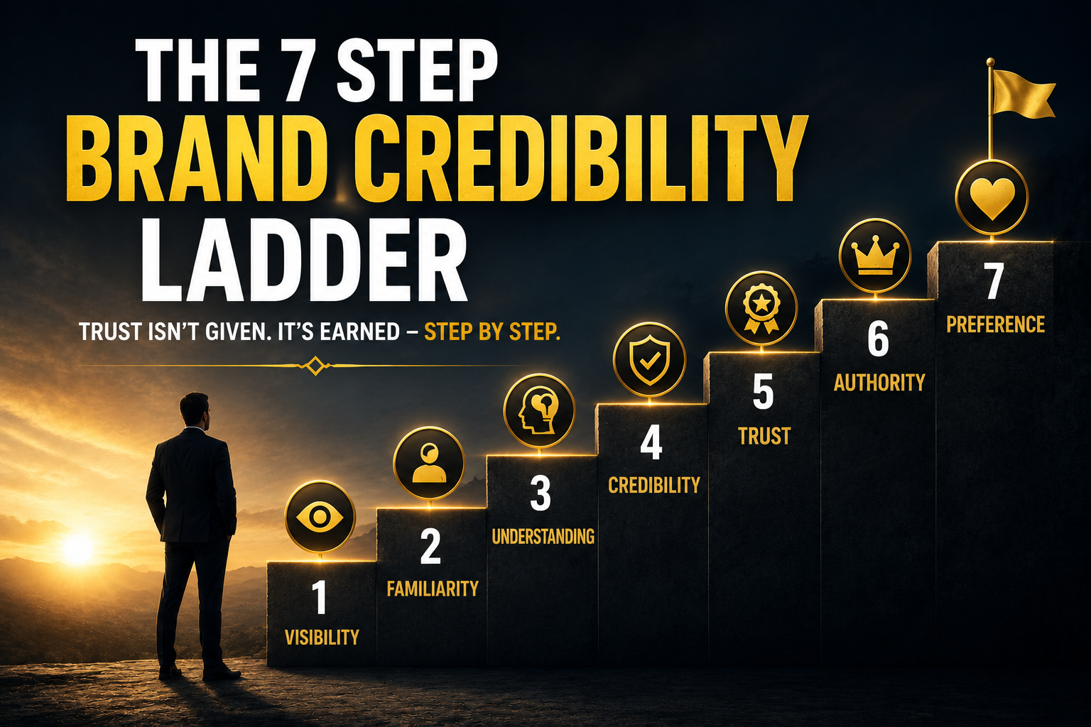 The 7 Step Brand Credibility Ladder