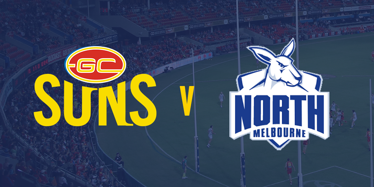 AFL Round 6: SUNS v. North Melbourne