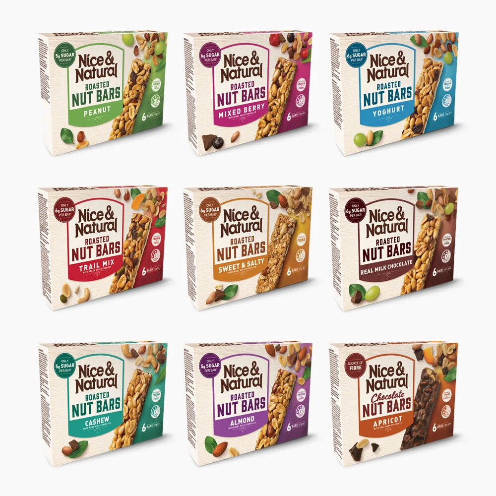 Nice & Natural Packaging Range