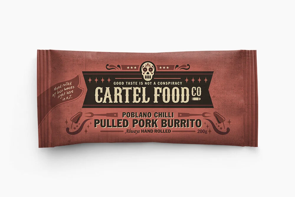Cartel Food Co. Pulled Pork Burrito