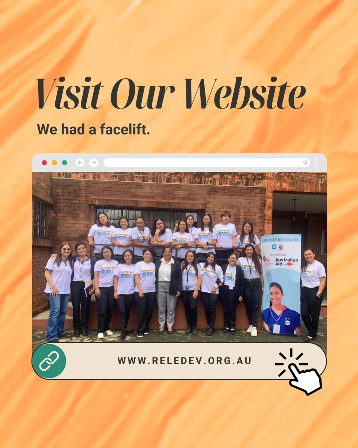 We've had a facelift 💫 and we couldn't wait to show you!

Same heart, fresh new look. To celebrate, come explore our latest stories, meet the partners walking with us, and get to know the local programs making a difference. 🌏

Tap the link in our b