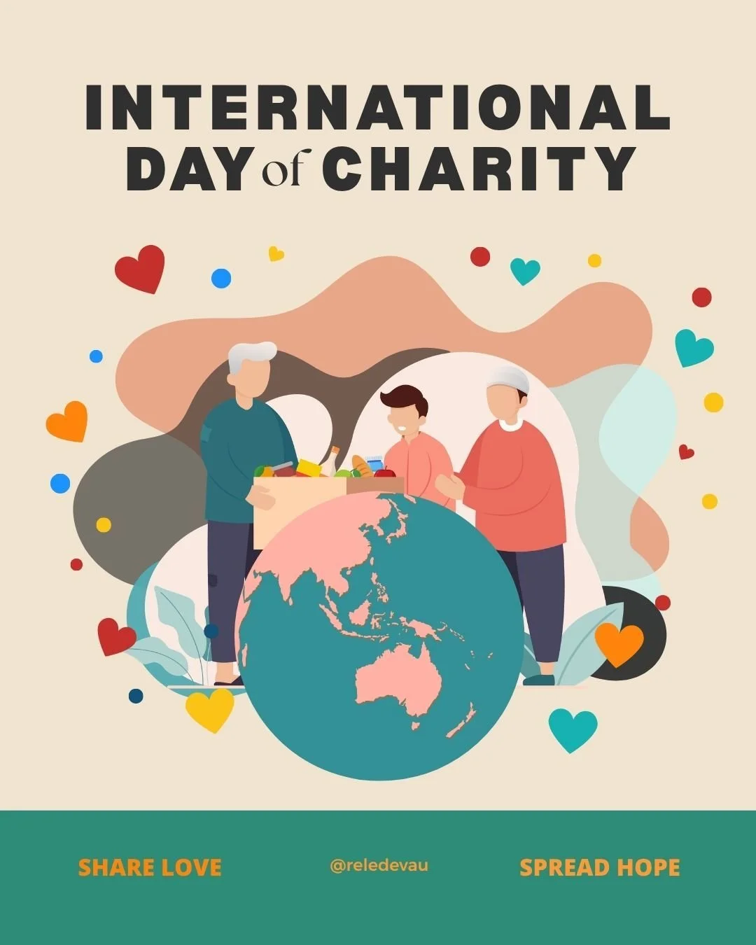 🧡 Today is International Day of Charity.

A day set aside by the UN each year to celebrate the everyday generosity that holds communities together &mdash; honestly, it's a day that describes what we get to do all year.

In 2026, that generosity buil