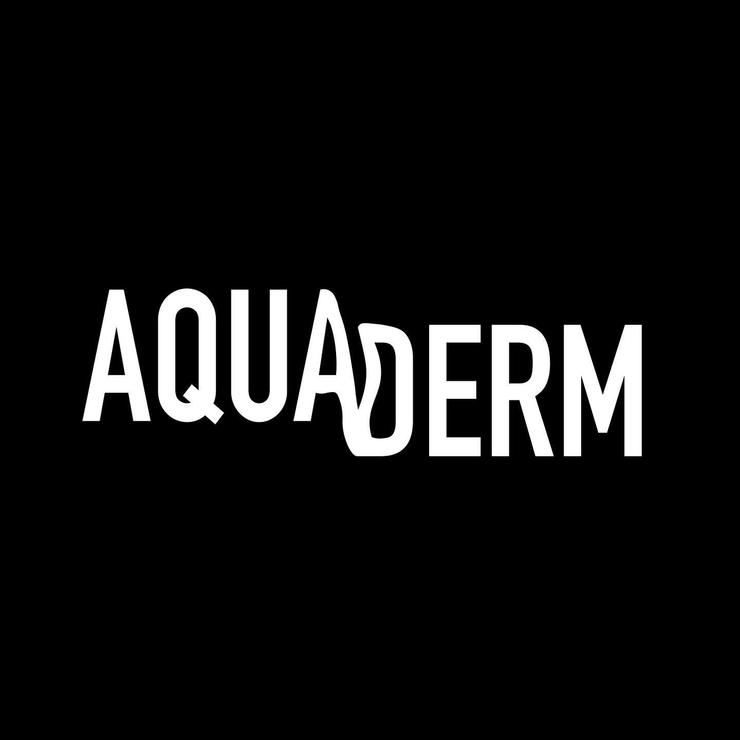 Been awhile! But here&rsquo;s a TypeFace Logo Design! Hope everyone is going well in their self-isolation! Stay safe! 
AquaDerm - an Aussie/New Zealand wet suit brand! Design targeted at Trendy Teenage Surfers 🤙🏻